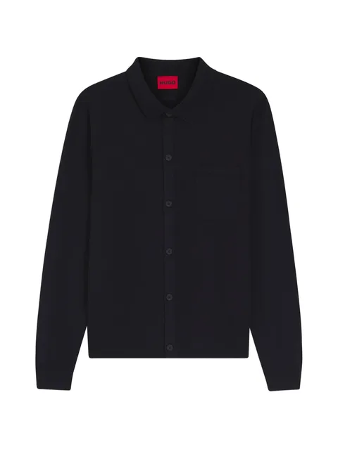 front-pocket cardigan