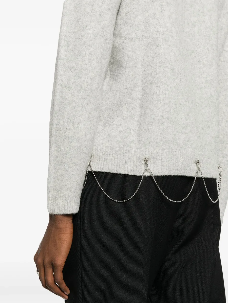 crystal-embellished wool-blend jumper 9