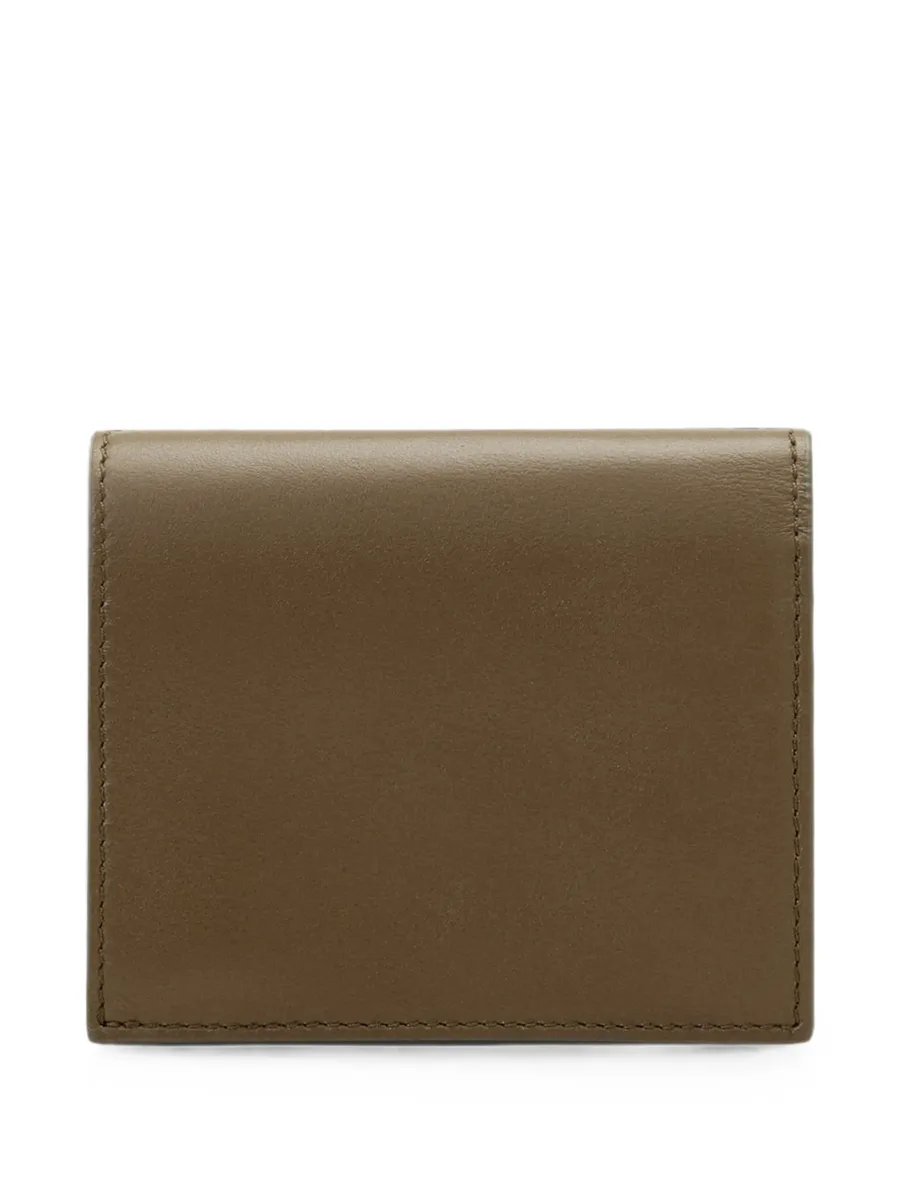 cowhide-leather bifold wallet with Ami de Coeur 4