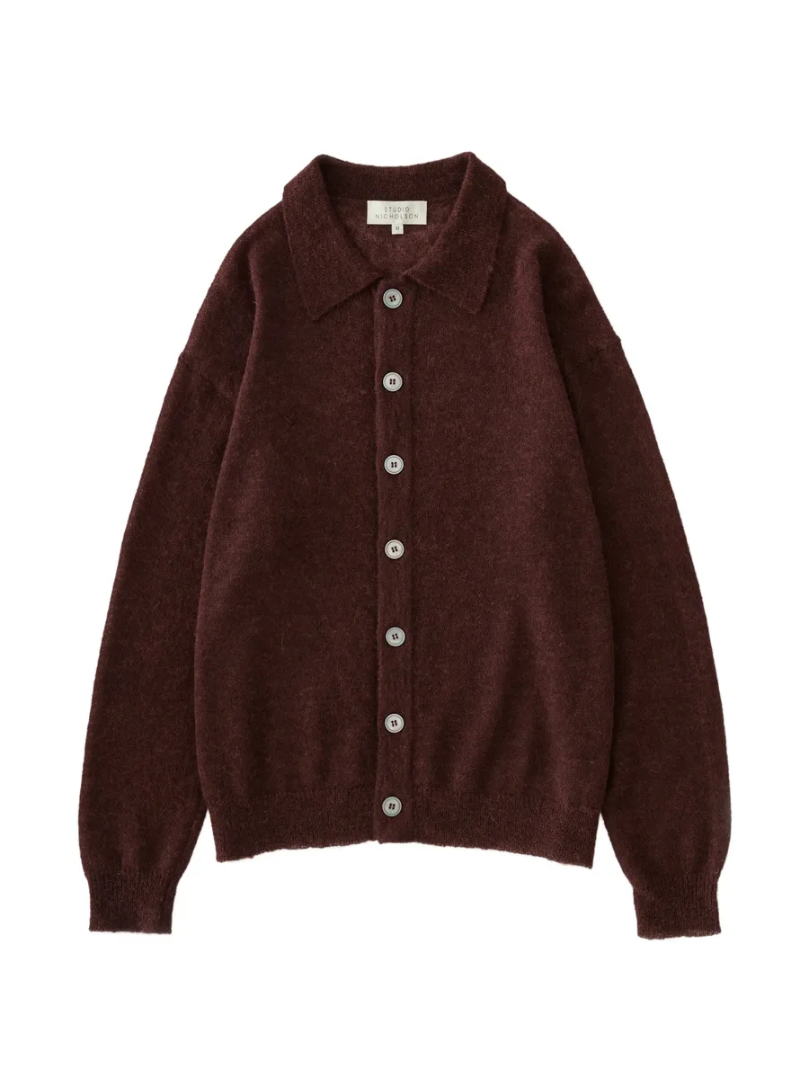 Hamto polo collar cardigan 2