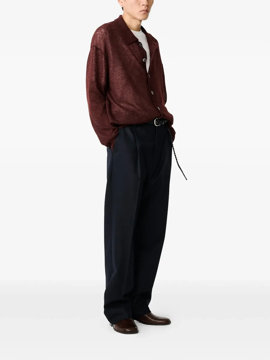 Hamto polo collar cardigan 6