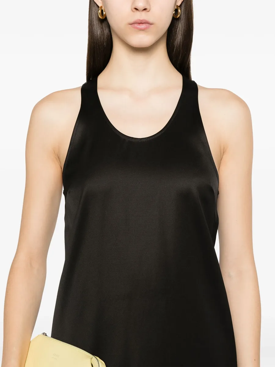 scoop-neck mini dress 9