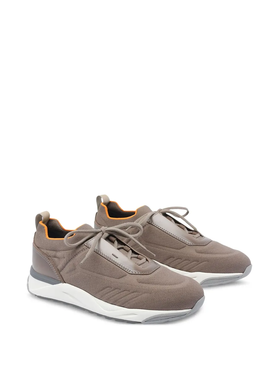 knitted lace-up sneakers 4