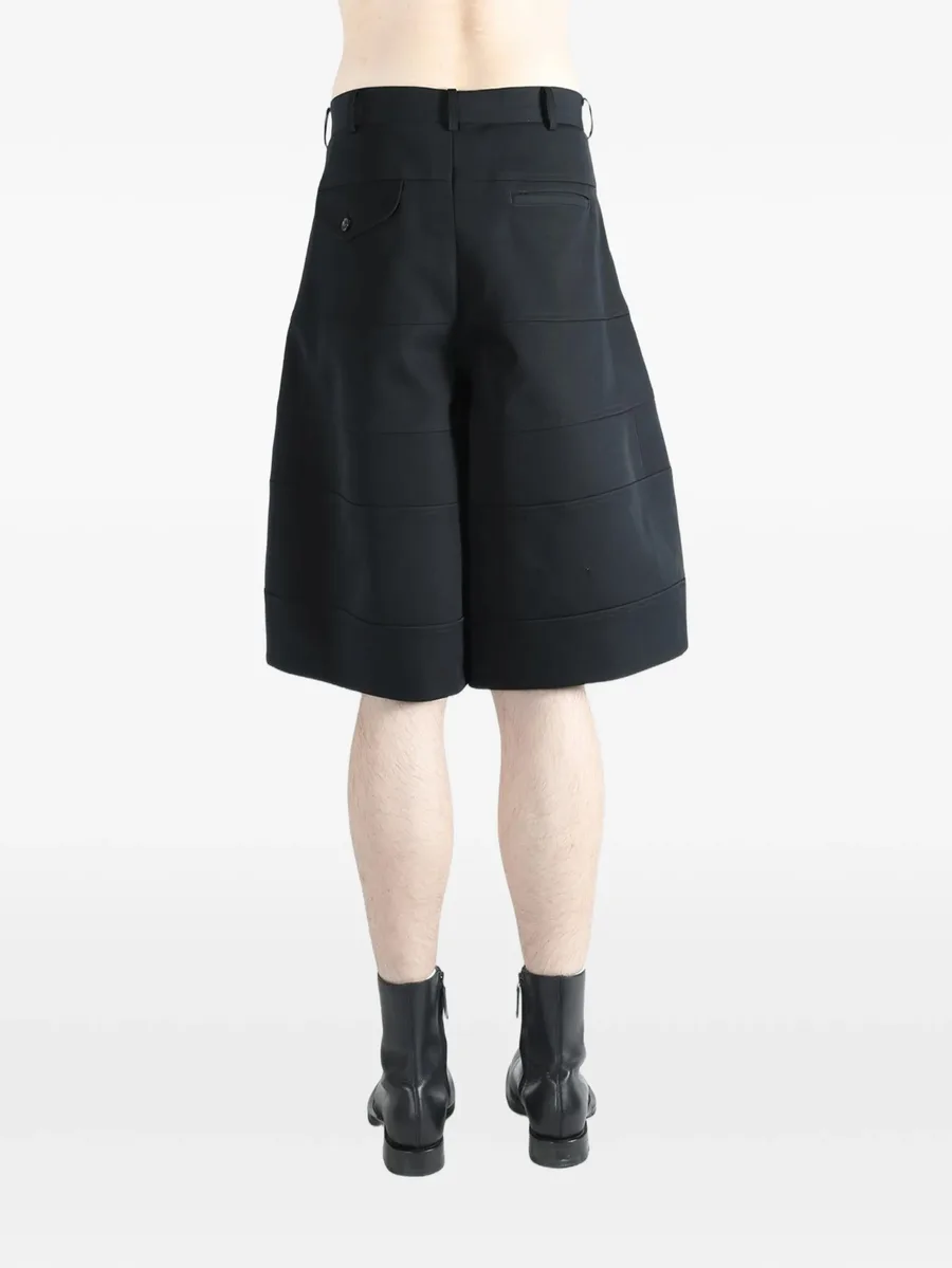 panelled shorts 7