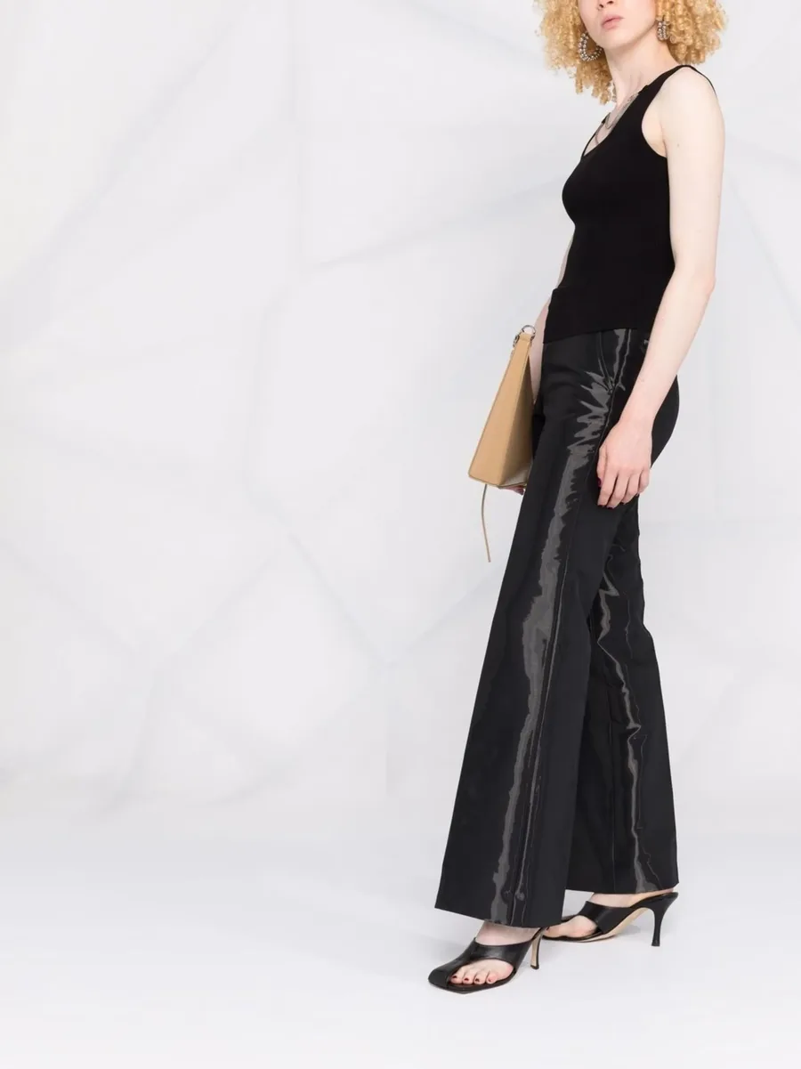 chain-detail sleeveless blouse 7