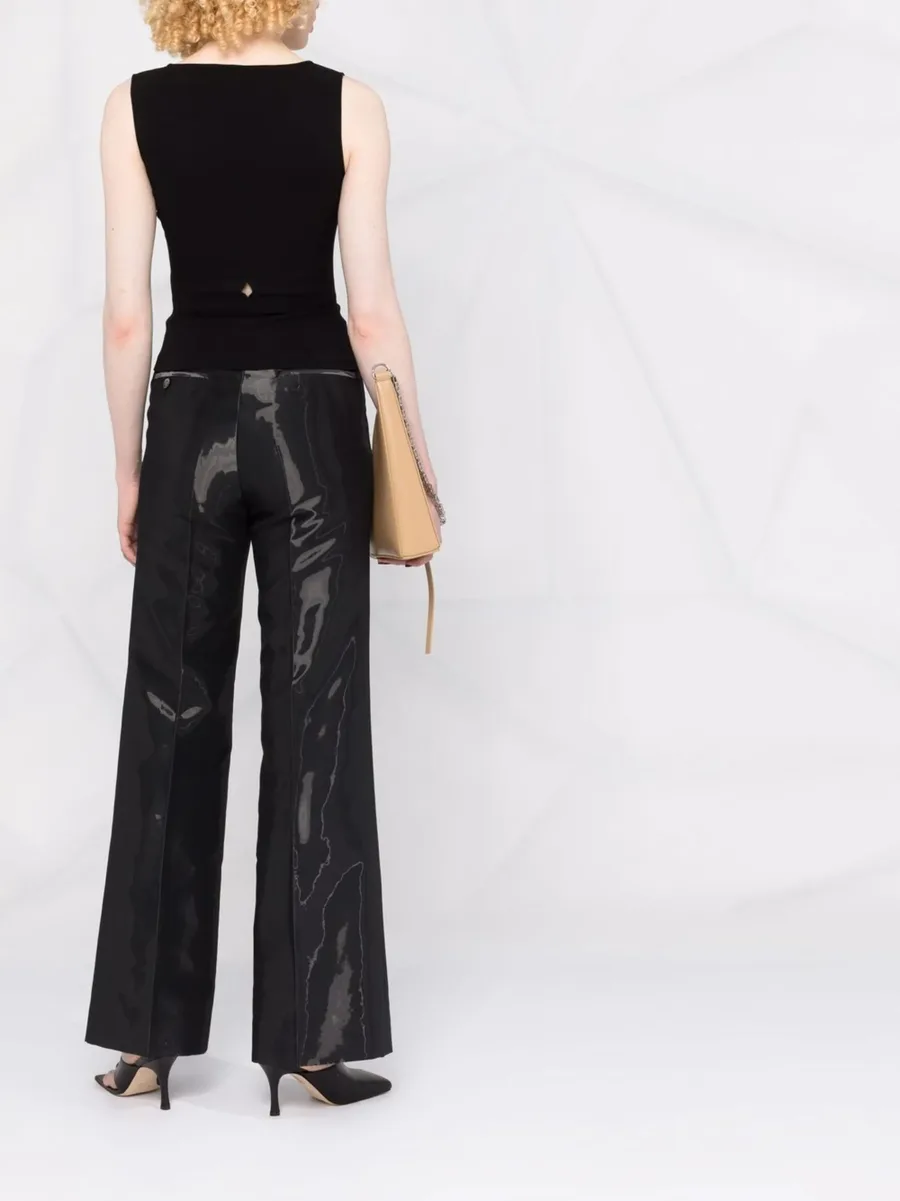 chain-detail sleeveless blouse 11