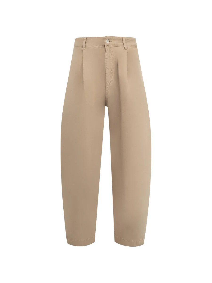 adjustable-tie tapered jeans 2