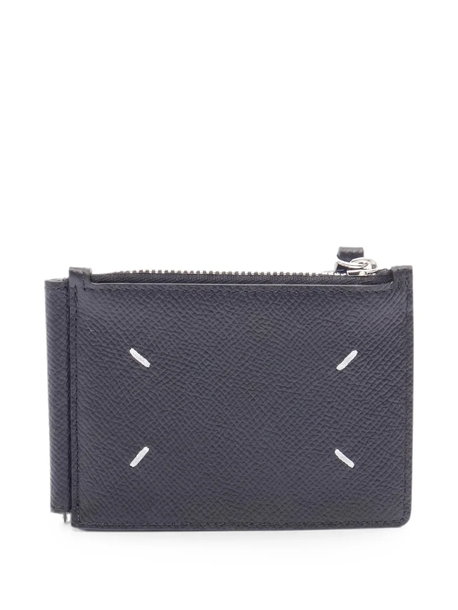 logo-detail leather wallet 1