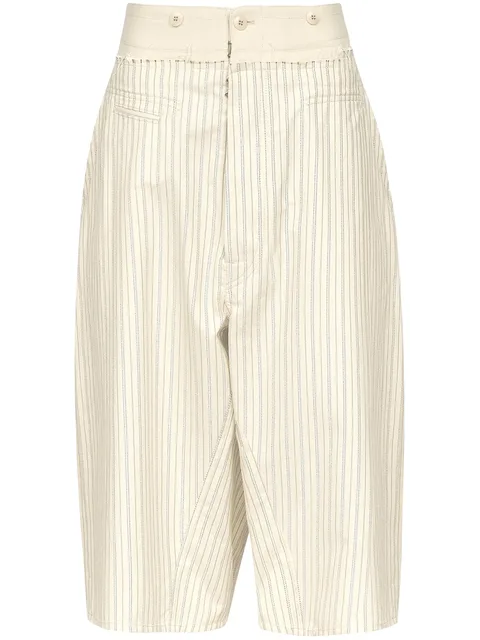 striped shorts