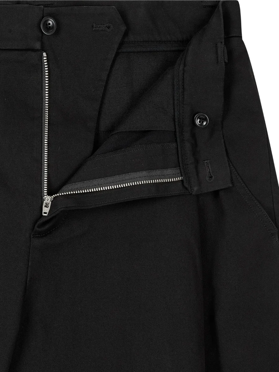 pleated belt-loops trousers 7