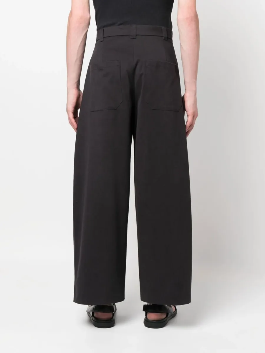 Yale wide-leg trousers 8