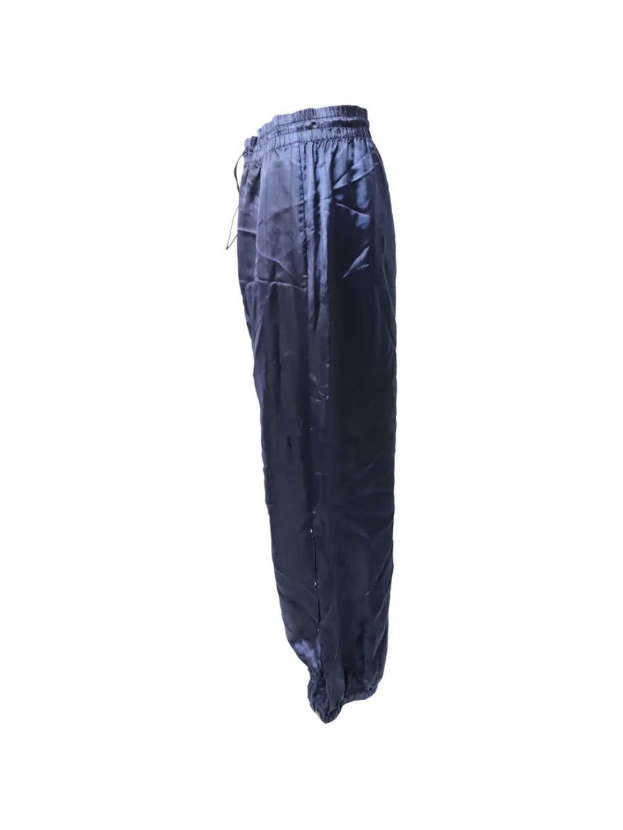pinstriped wide-leg trousers 9