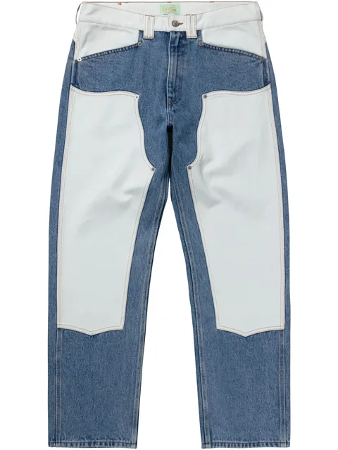 two-tone jeans