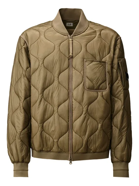 quilted bomber jacket