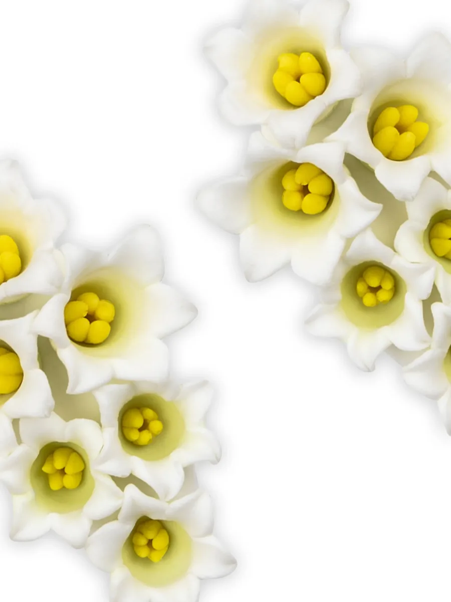 серьги Val с цветочным декором 5