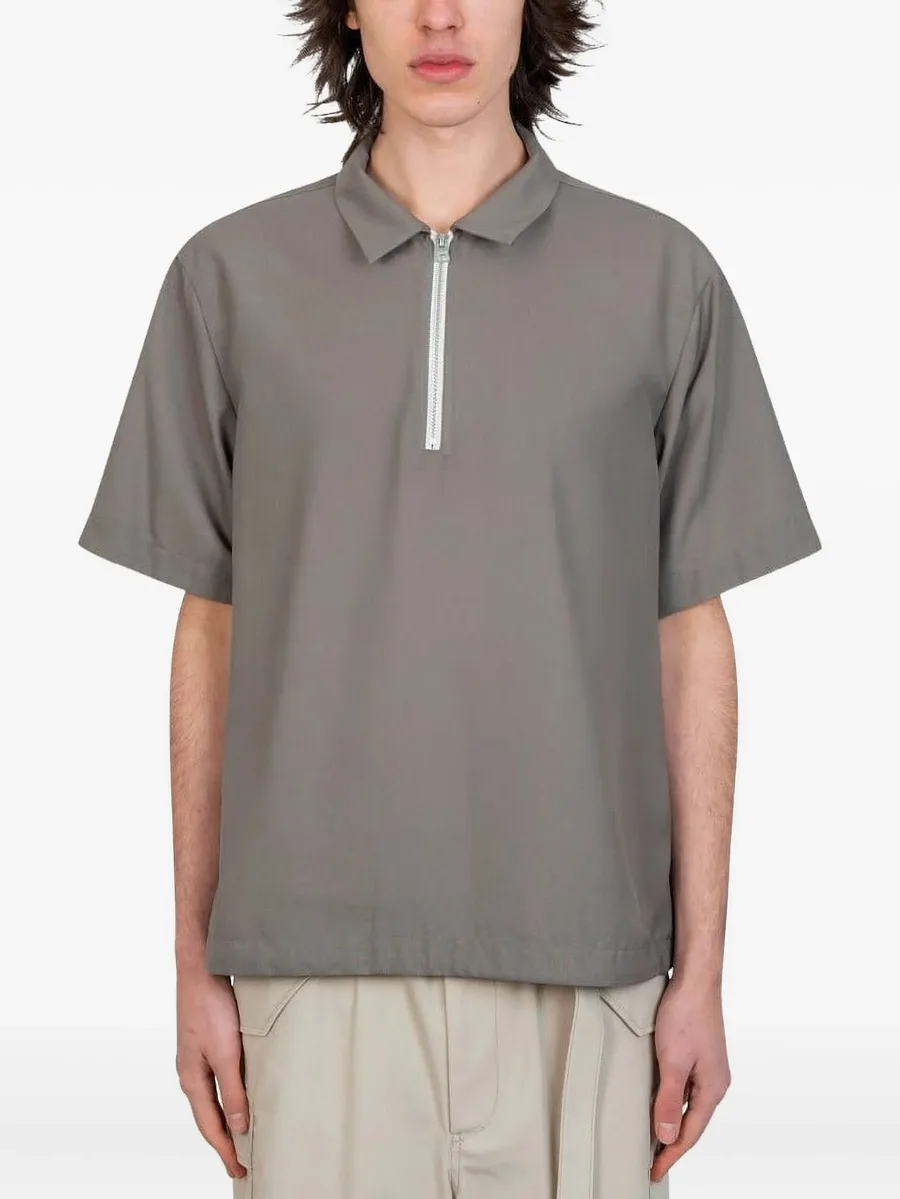 zip-front polo shirt 2