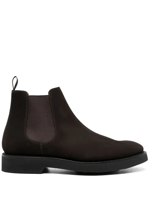 suede Chelsea boots