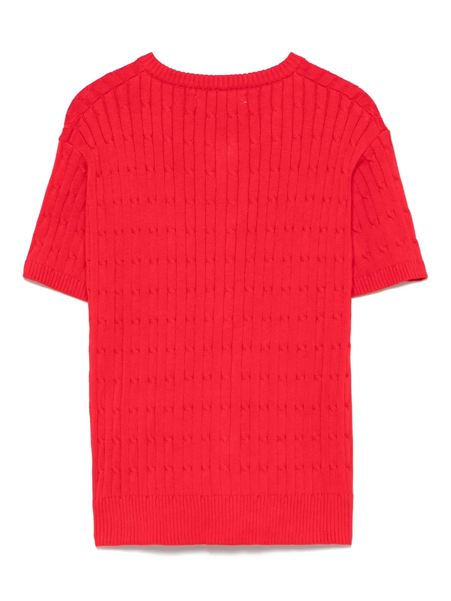 cotton short-sleeve cardigan 3