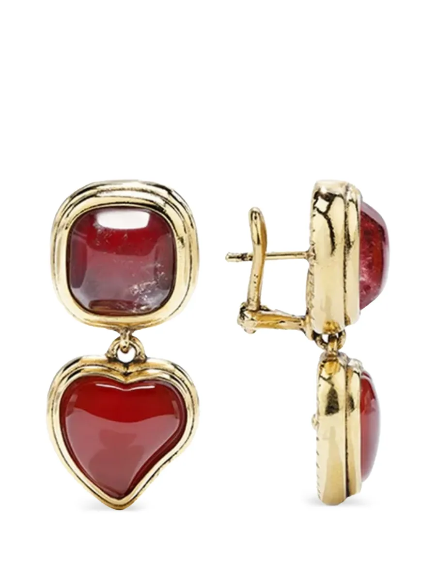 Renaissance Heart earrings 1