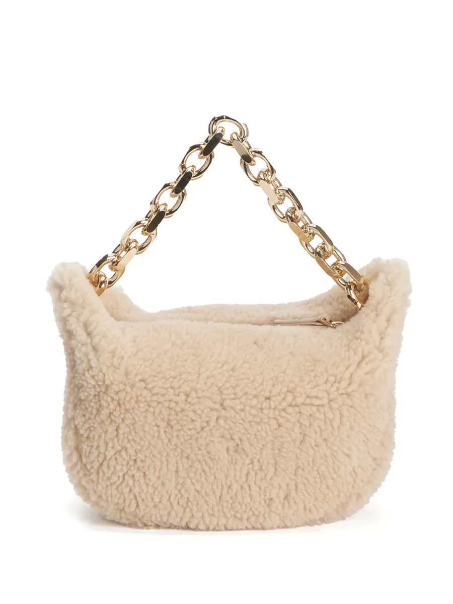small shearling eyelet bag 6