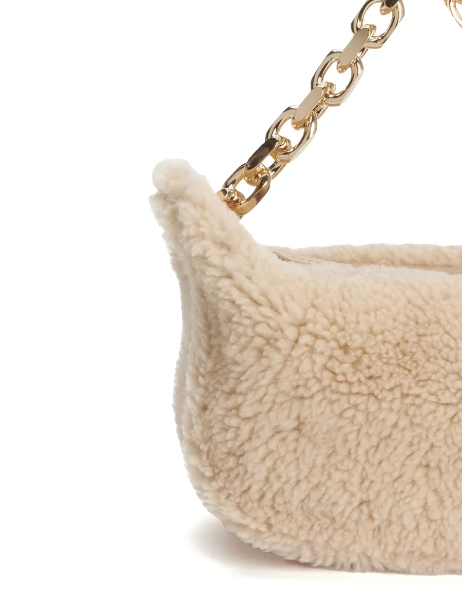 small shearling eyelet bag 10