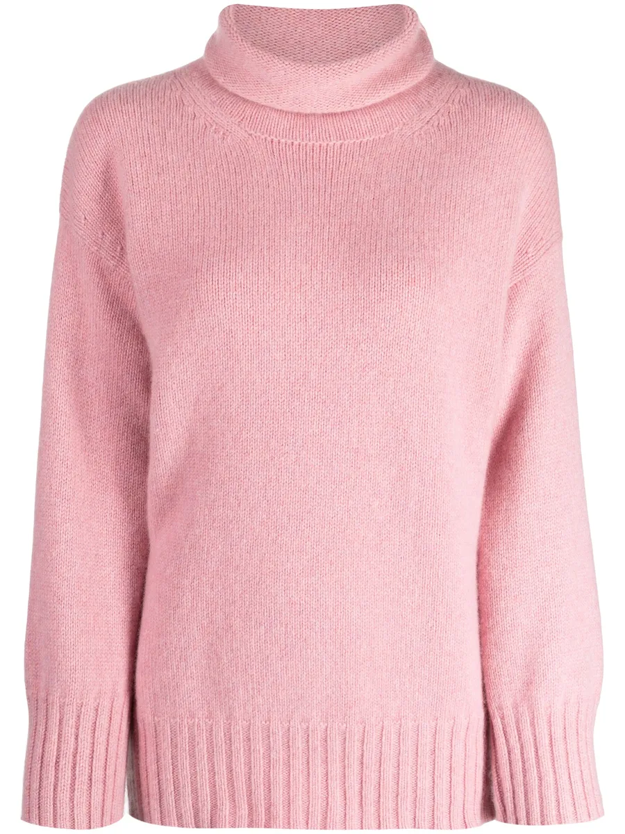 roll-neck cashmere jumper 1