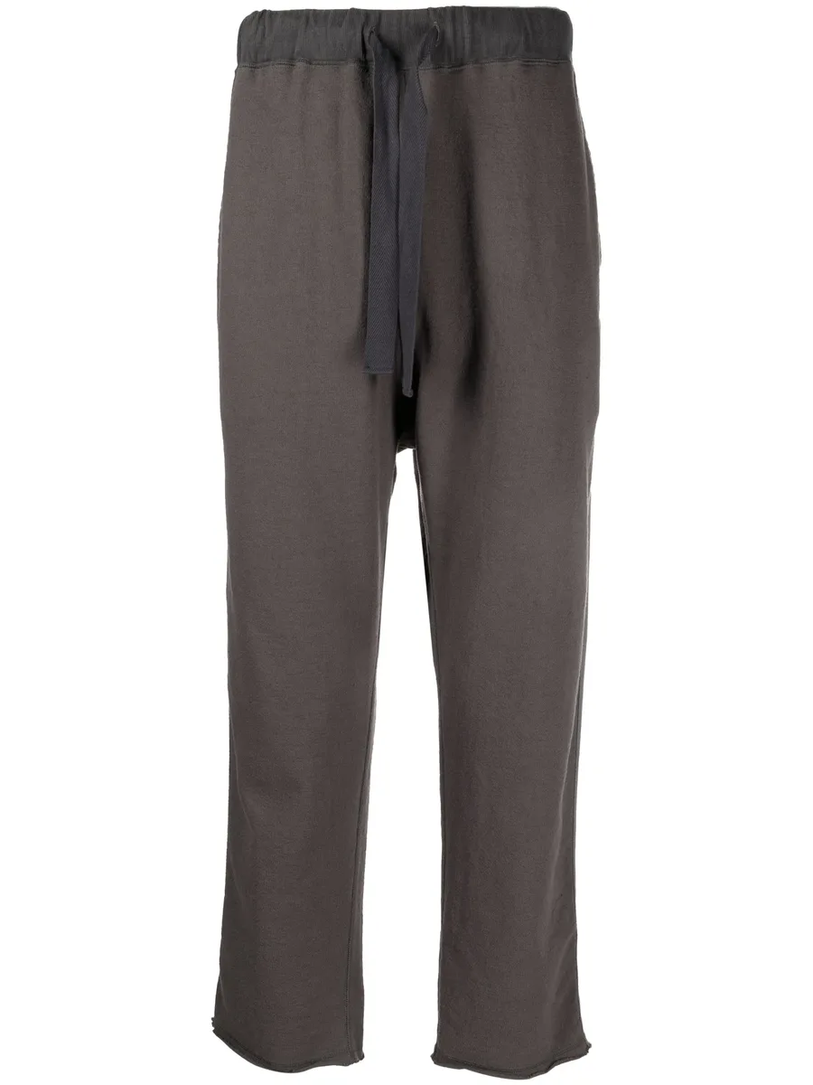 drawstring cotton track pants 1