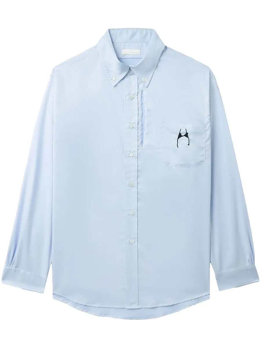 graphic-print cotton shirt 2