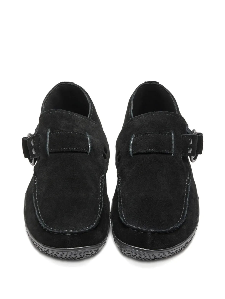 buckle-strap sneakers 5