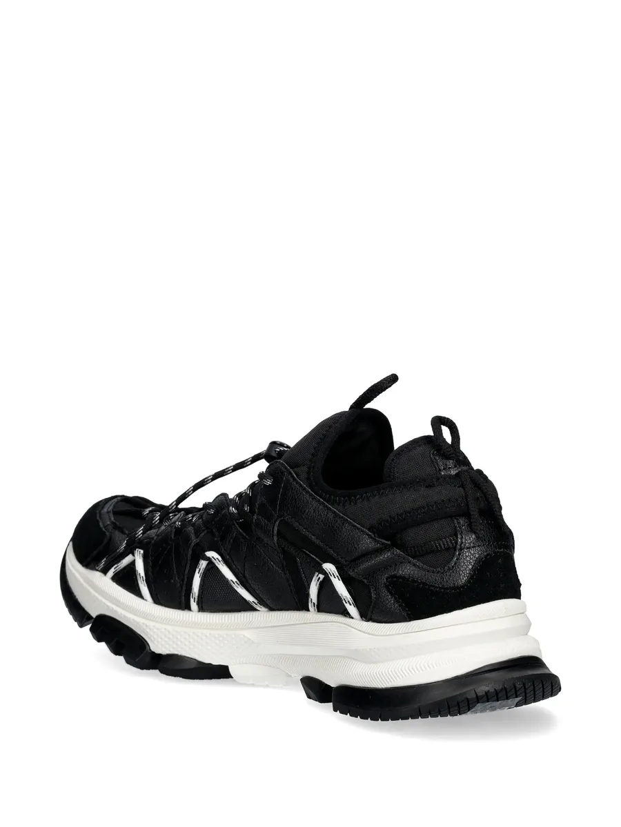 quilted lace-up sneakers 7