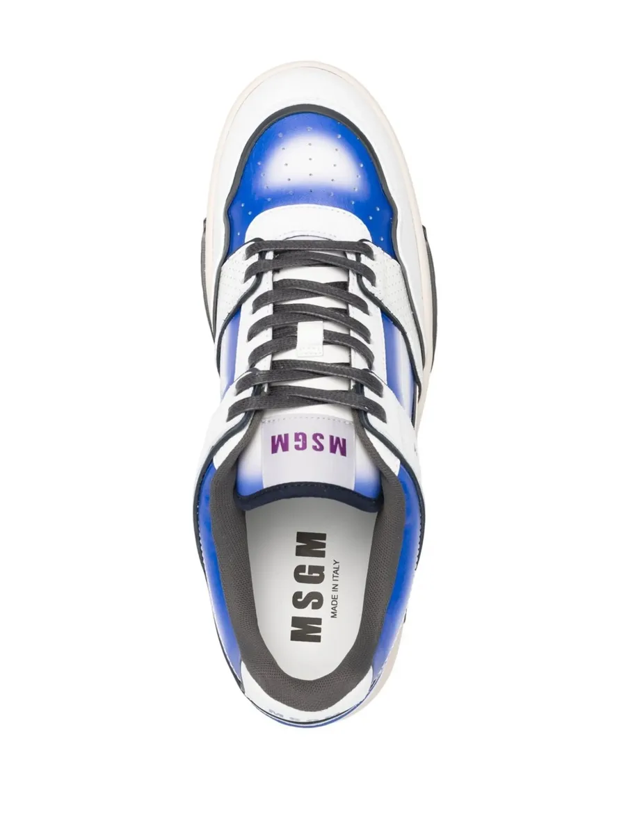 calf leather sneakers 8