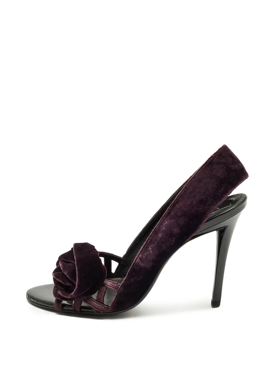 bow open-toe pumps 1