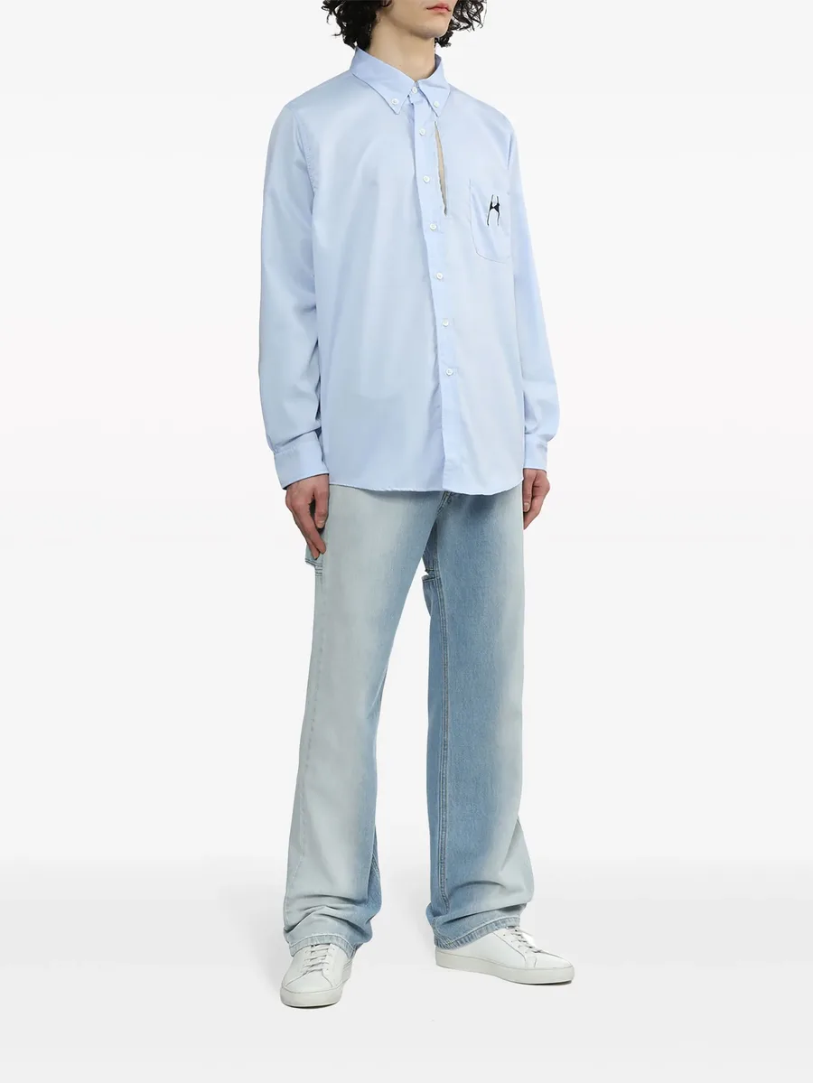 graphic-print cotton shirt 4