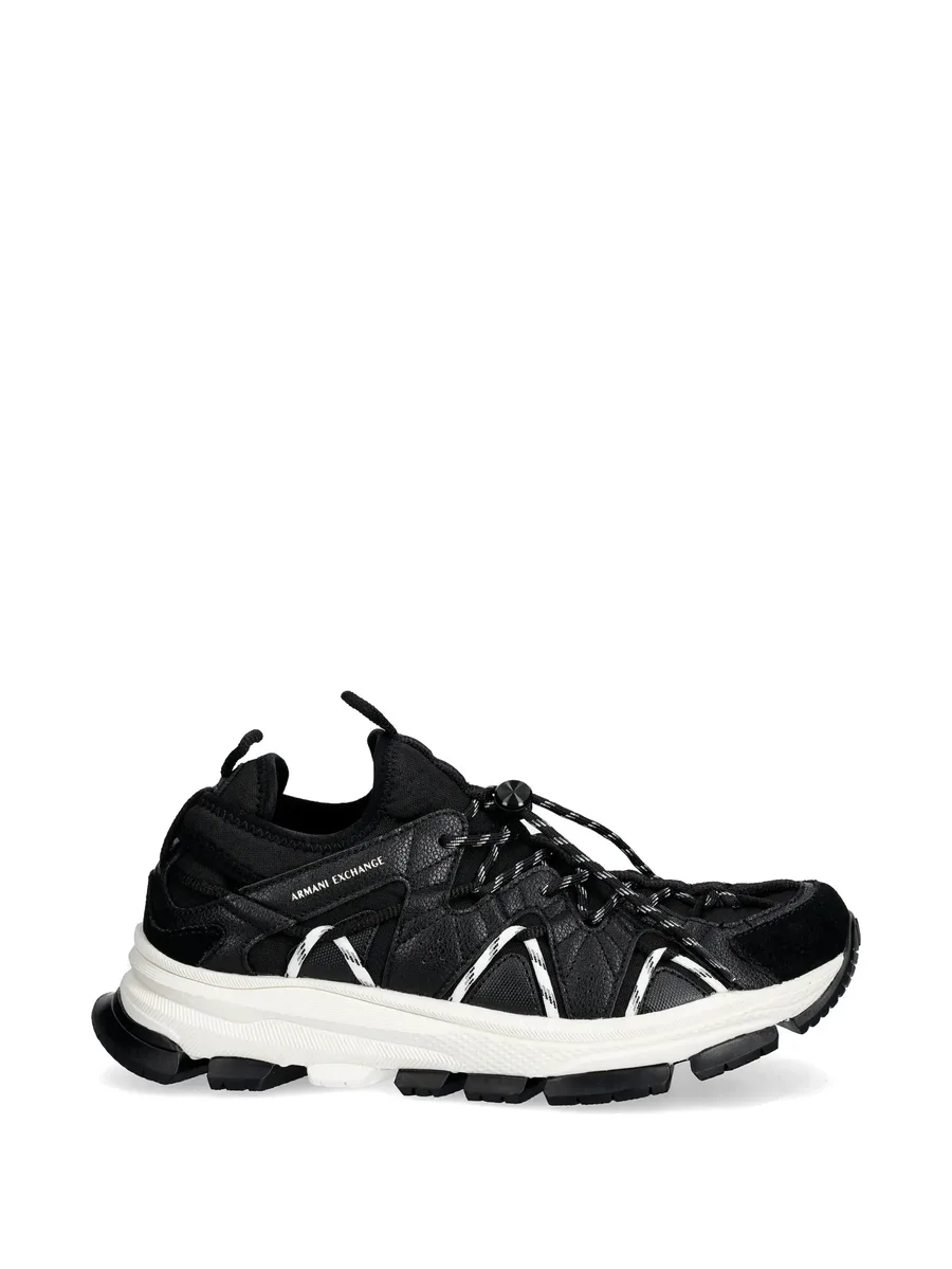 quilted lace-up sneakers 1