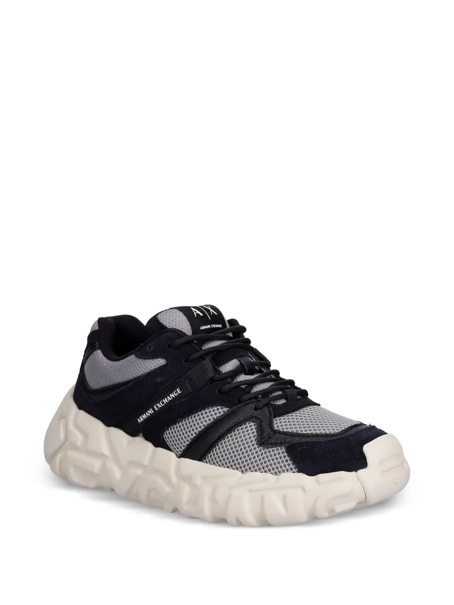 mesh-panelled chunky-sole sneakers 4