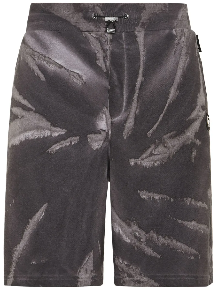 Tutti Frutti tie-dye Bermuda shorts 1
