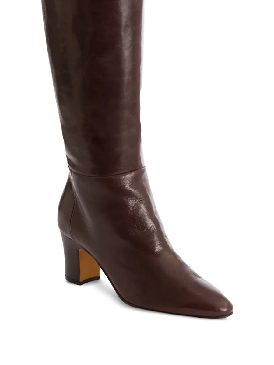 block-heel leather boots 5