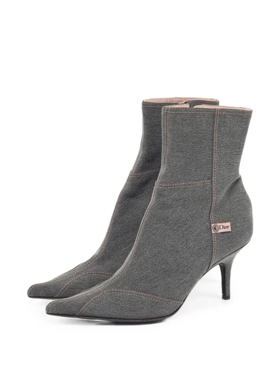pointed-toe heeled ankle boots 3