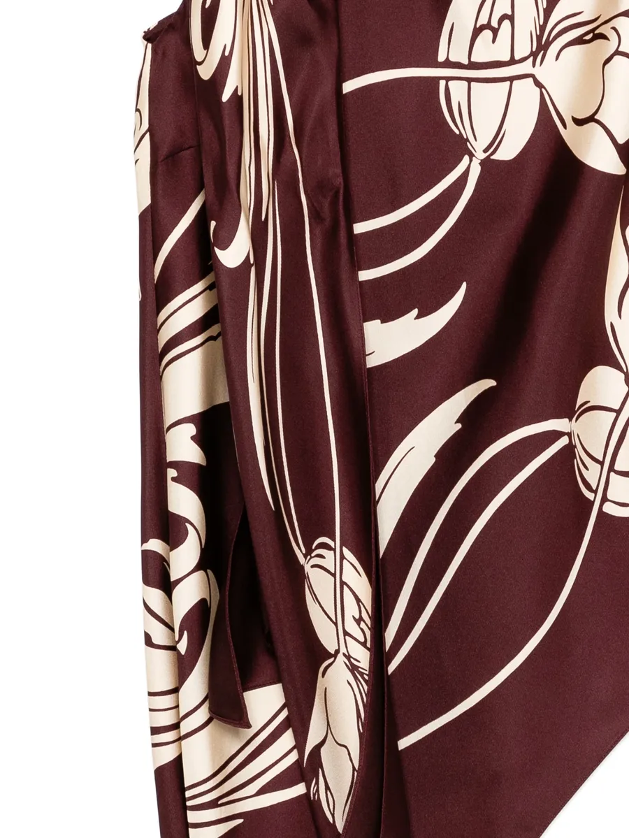 draped scarf top 5
