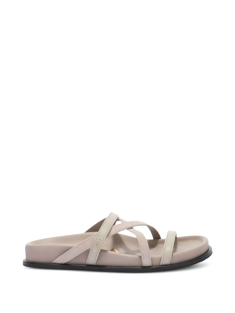 Solea logo-strap sandals 1