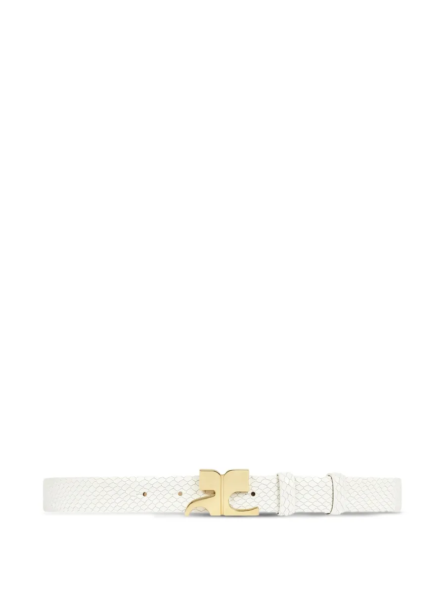 Viper leather belt 4