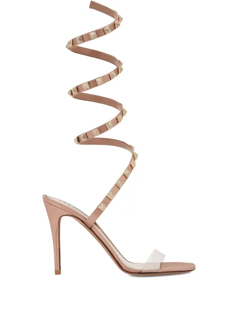 100mm studded spiral sandals
