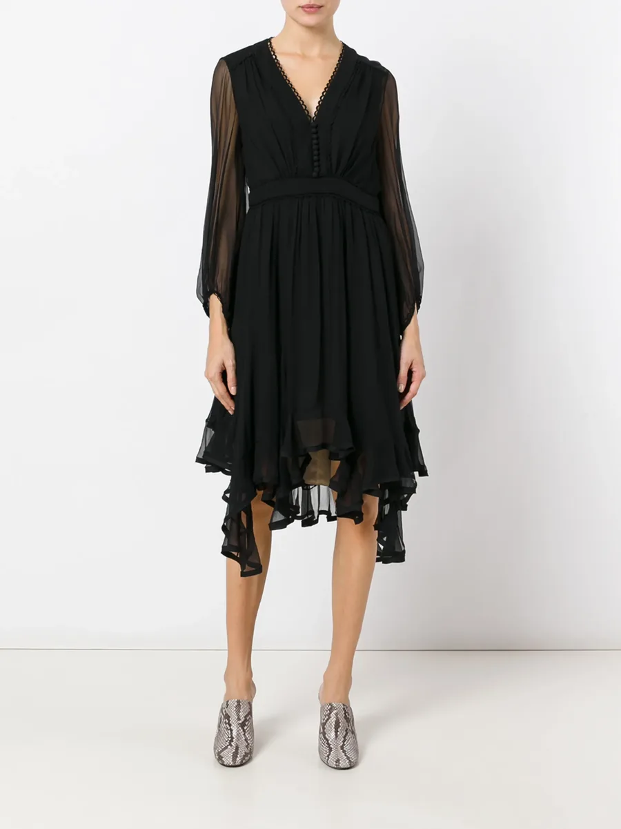 handkerchief hem dress 3