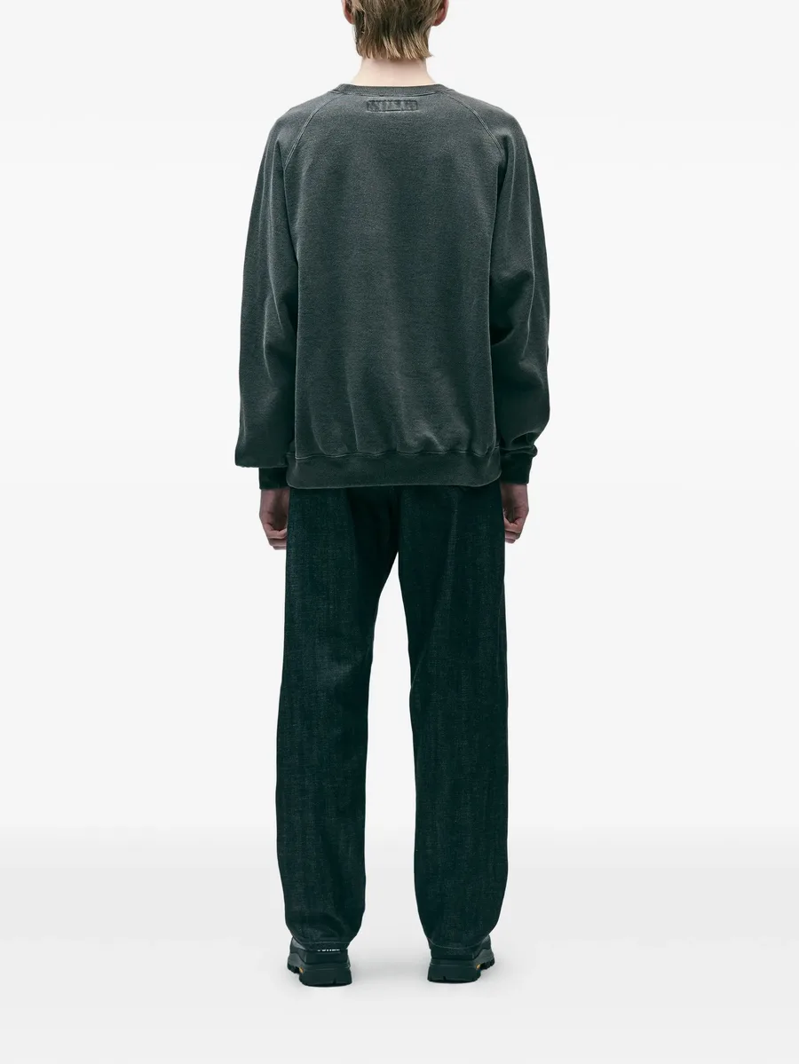 skull-embroidered sweatshirt 5