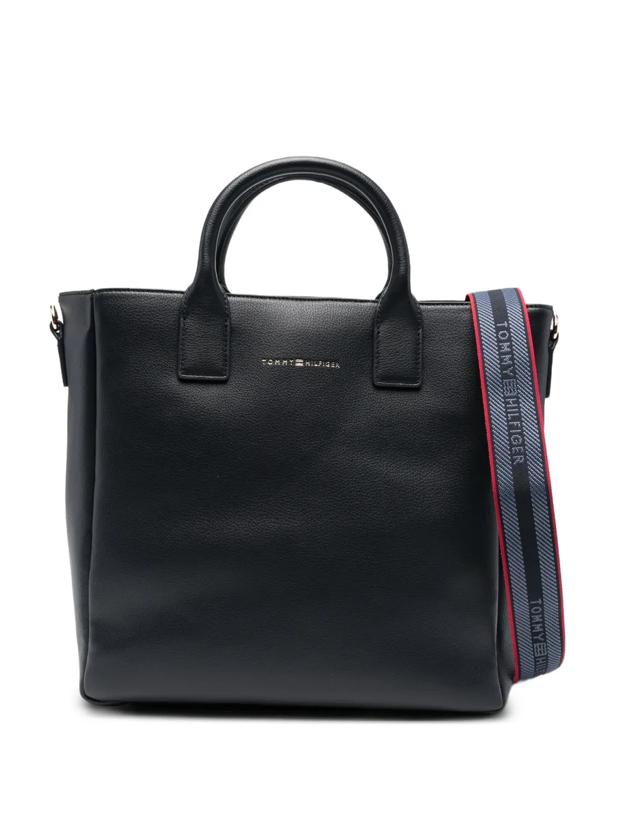 logo strap tote bag 2