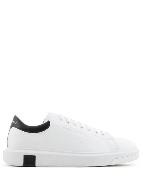 Action leather sneakers