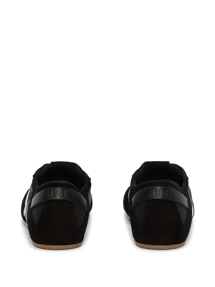 appliqué lace-up sneakers 5