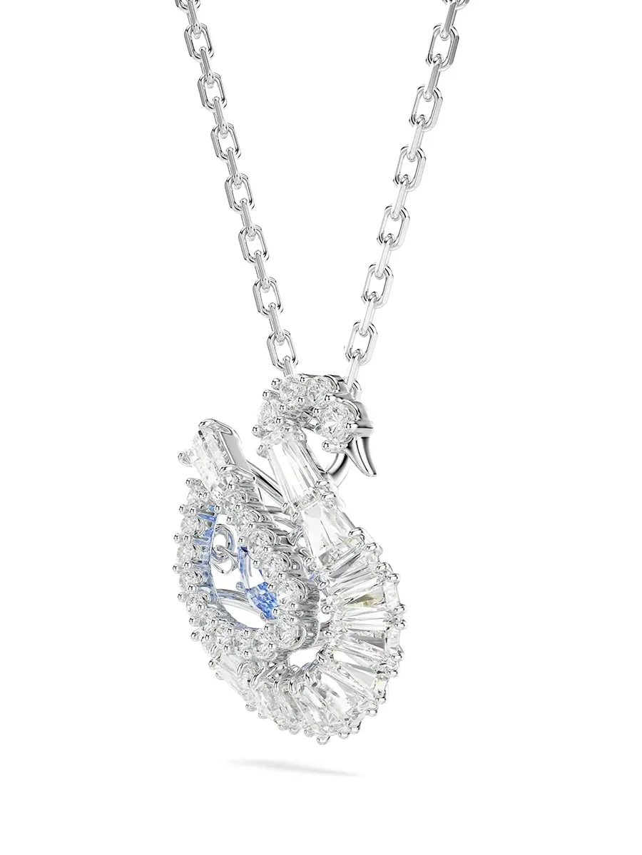 колье Swan с кристаллами 3