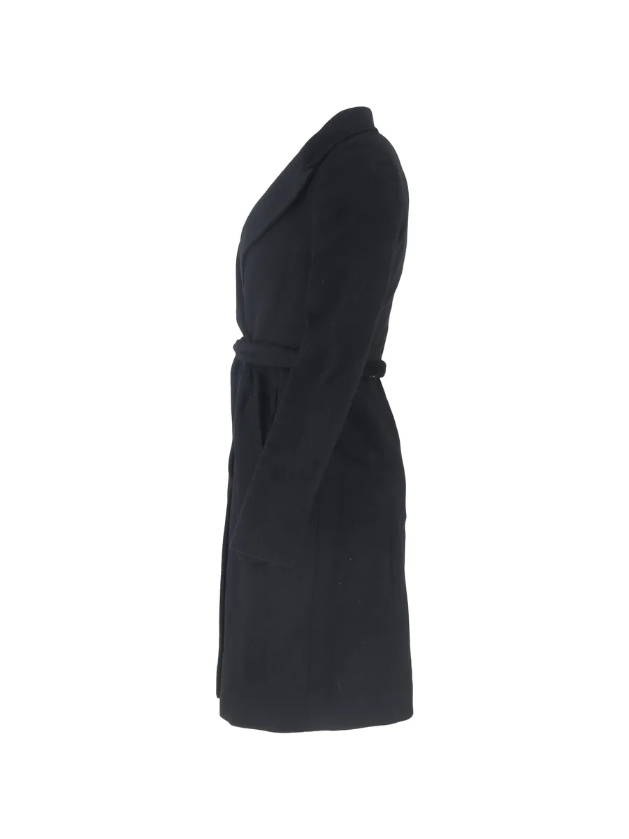 single-breasted belted coat 5