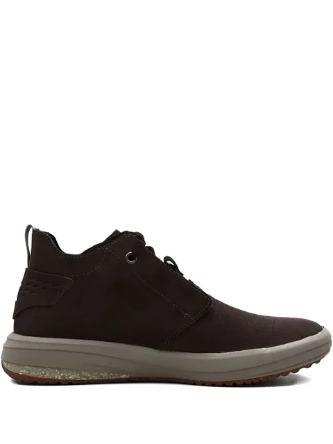 lace-up mid trainers